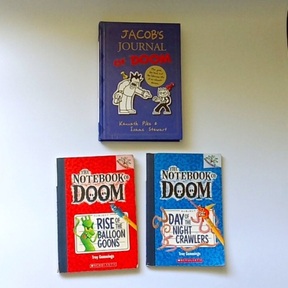 Scholastic Kids Book Set – Blue, Red & Purple Covers